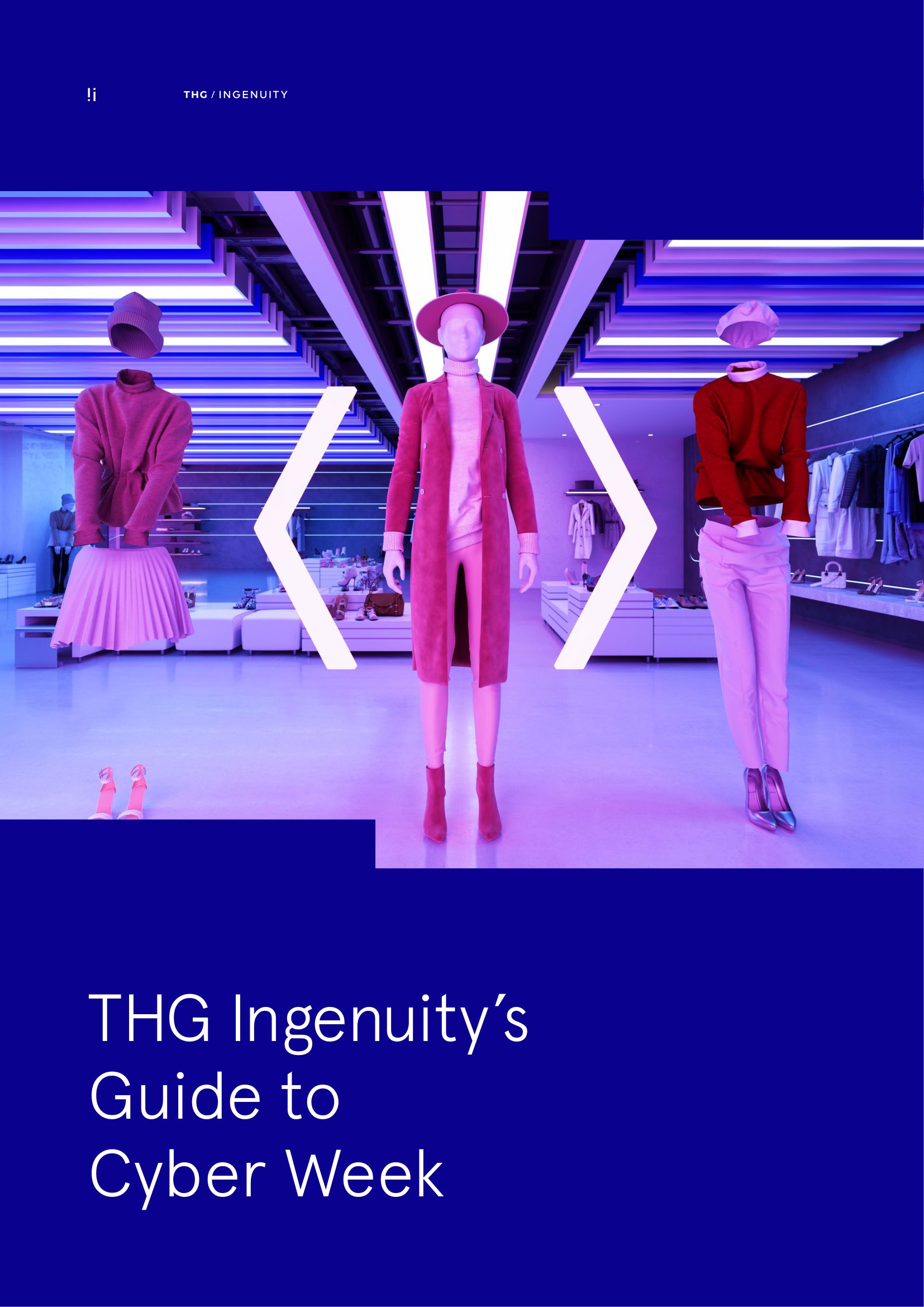 Page one of Ingenuity's guide to cyber week 